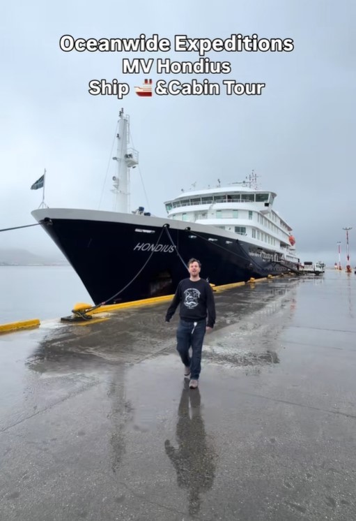 Cruzeiro MV Hondius: passageiro documenta viagem antes de mortes por hantavírus