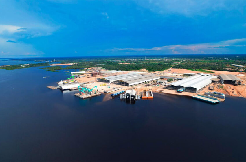  Usiminas fortalece logística amazônica com fornecimento de aço