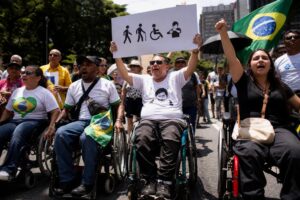Manifestação sobre acessibilidade Copa 2026 e inclusão de pessoas com deficiência em eventos esportivos