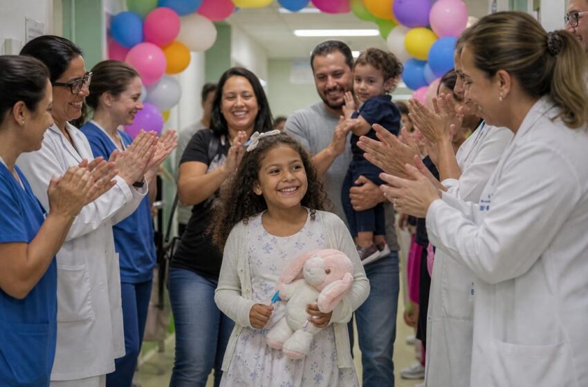  Maria Clara: a menina que venceu o hospital e voltou para casa após sete anos
