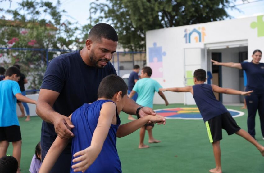  Casa do Autista de Maceió amplia atividades físicas para estimular desenvolvimento de crianças com TEA