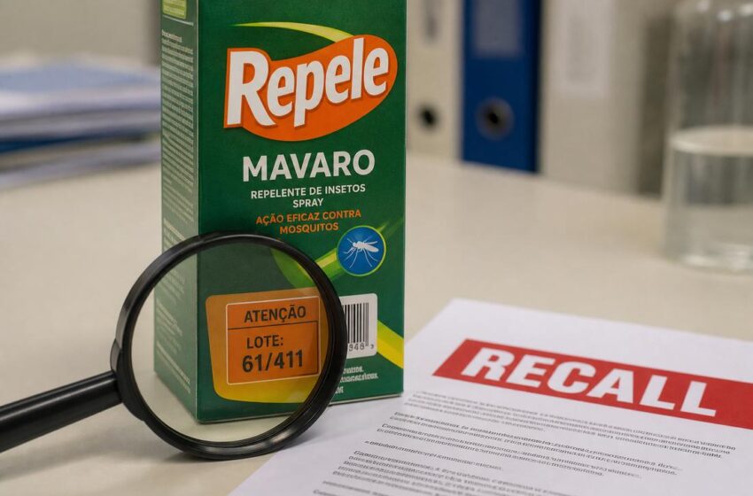  Repelente Repele Mavaro tem lote suspenso pela Anvisa após falha em análise