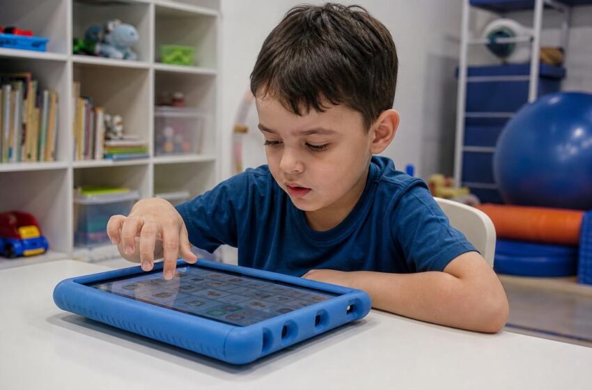  Autismo não verbal ganha apoio da tecnologia assistiva