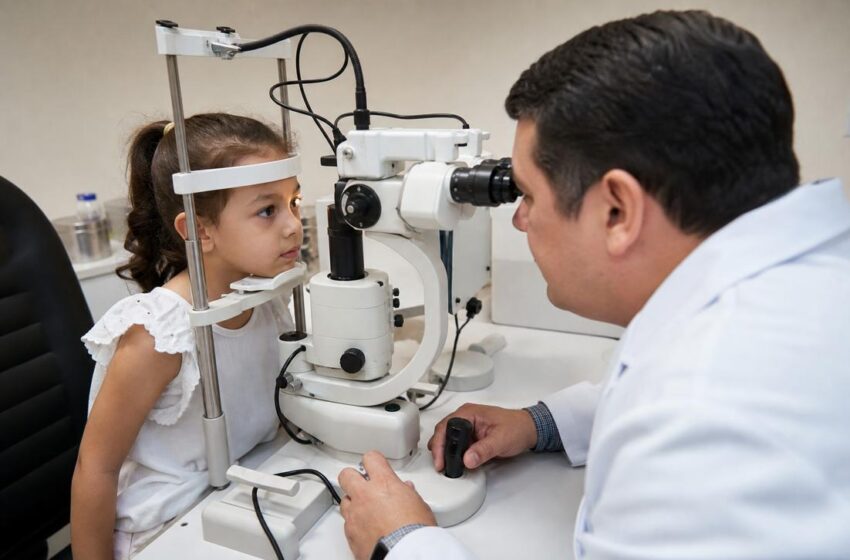  Saúde ocular infantil exige exames desde o nascimento