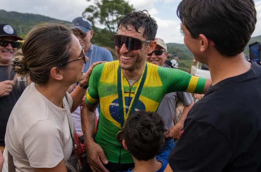  Tiago Barba, de Timóteo, é campeão brasileiro de gravel