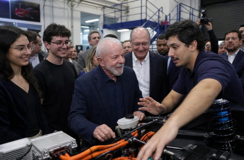  Lula no IMT visita laboratórios de tecnologia em São Paulo