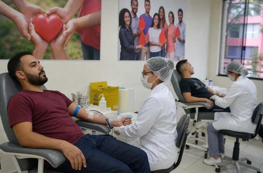  Doação de sangue em Ipatinga recebe 30 pessoas no primeiro dia