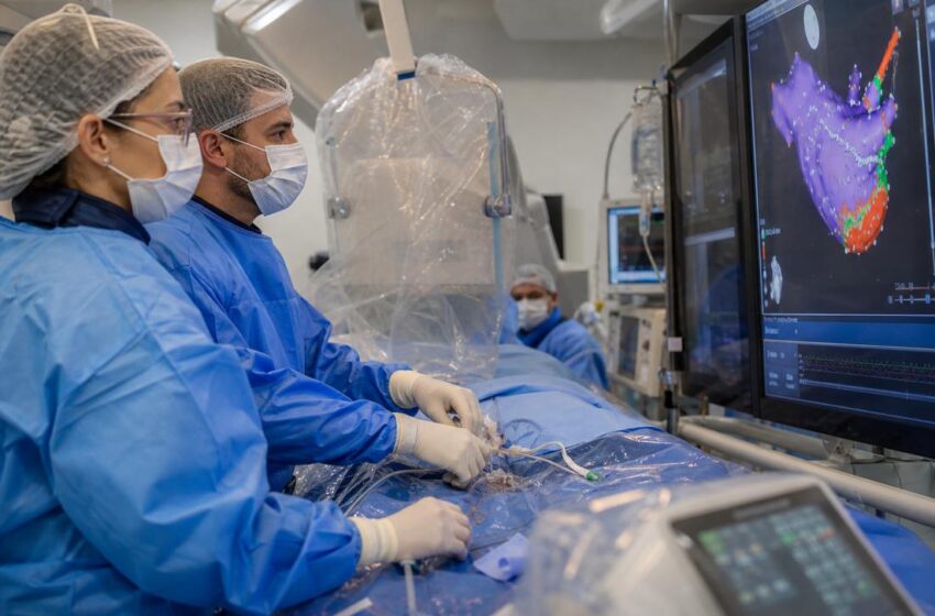  Hospital Márcio Cunha faz 1ª ablação de fibrilação atrial em 3D