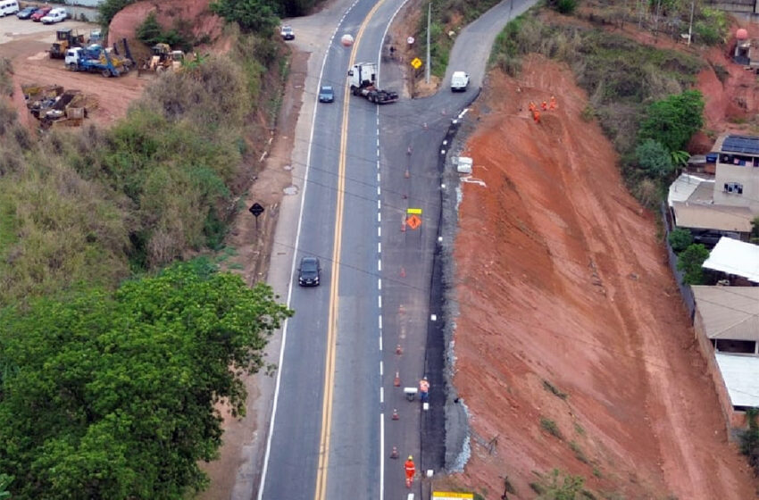  Concessionária realiza intervenções no Trevo Caravelas, em Ipatinga, para ampliar a segurança viária